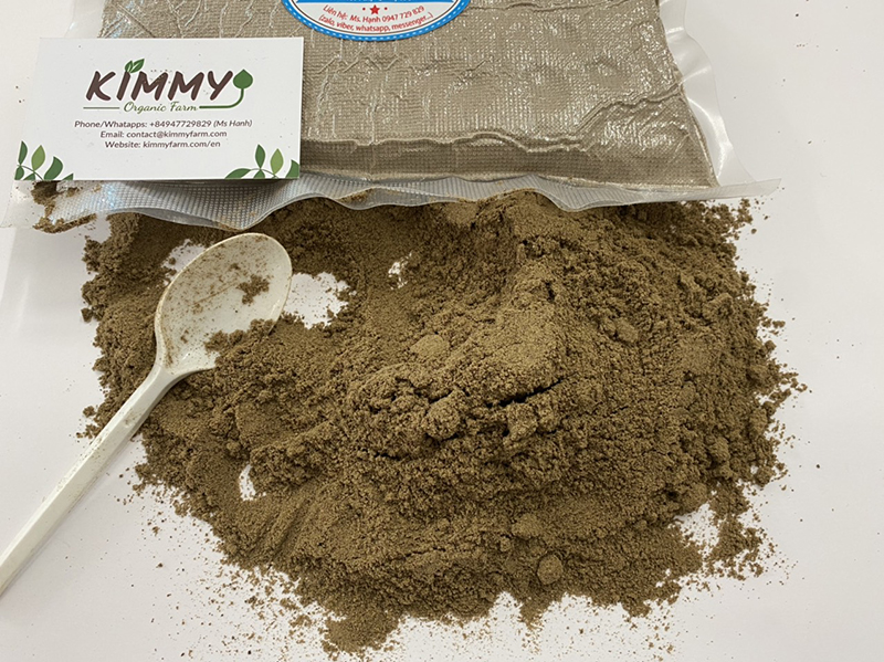 BSF Larvae meal (protein powder) into fish meal replacement protein powder