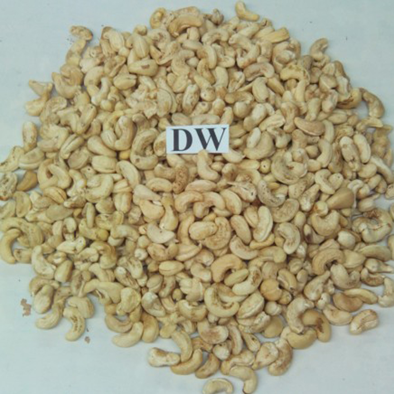 Hạt điều DW là loại hạt điều bị lốm đốm nâu đậm, lốm đốm đen, nám, sâu.......