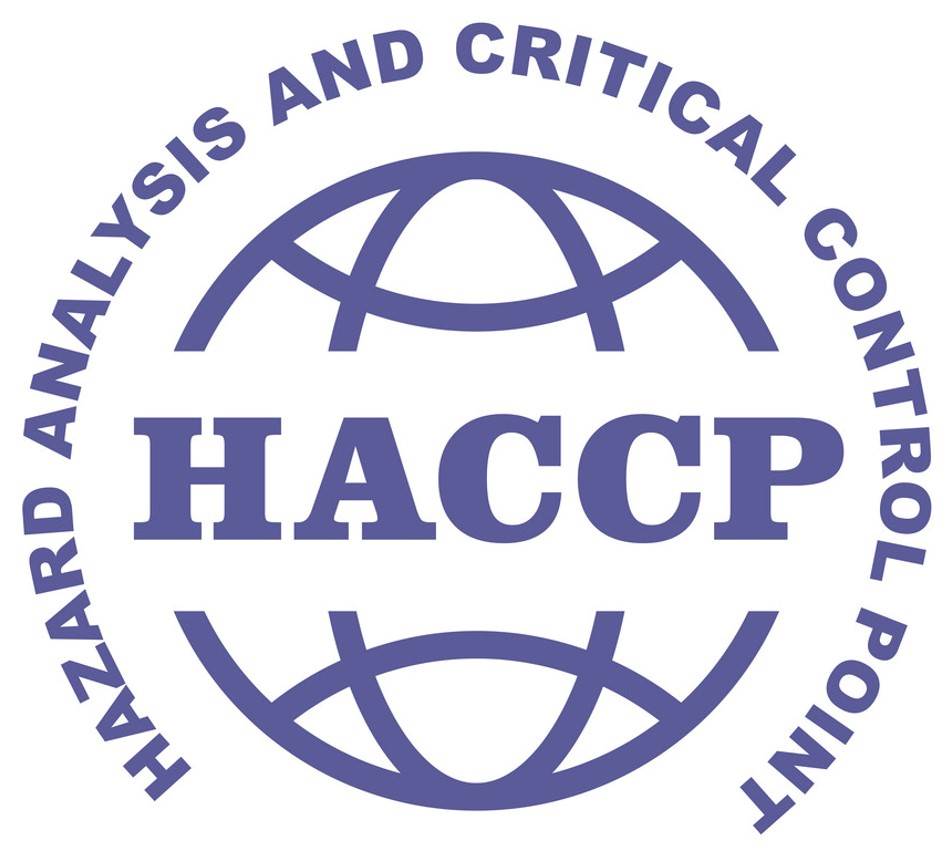 Logo HACCP-Lebensmittelsicherheitszertifikat für die Cashew-Industrie
