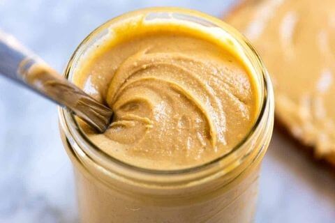Cashew butter contains many healthy fats for the human body